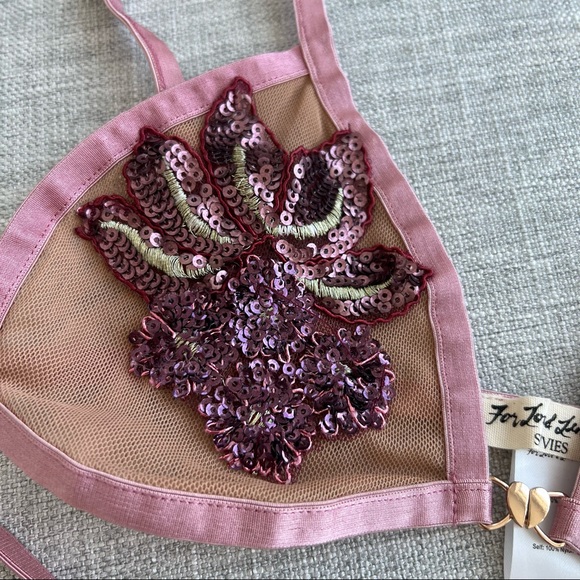 For Love & Lemons Emma Illusion 2 PIECE SET! - Picture 7 of 14